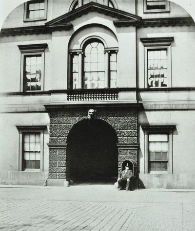 Northumberland House, Westminster: courtyard, 1880 by English Photographer