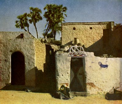 Nubian House on Elephantine Island by English Photographer