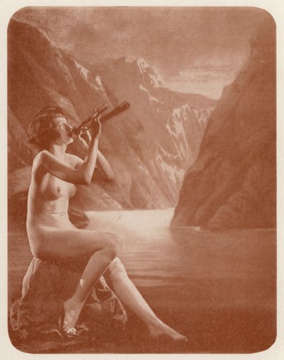 Nudist art: Echoes by English Photographer
