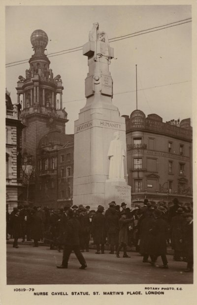 Nurse Cavell Memorial by English Photographer