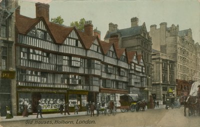 Old Houses, Holborn, London by English Photographer