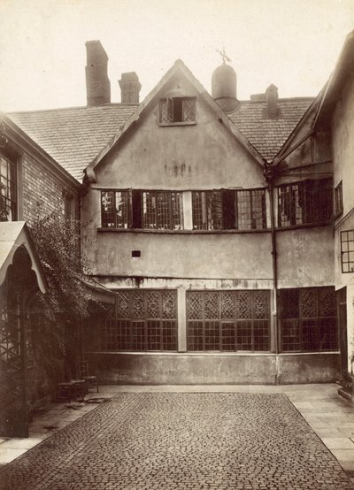 Old Town Hall Courtyard, Leicester by English Photographer