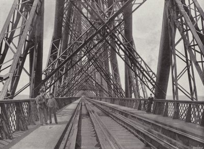 On the Forth Bridge by English Photographer