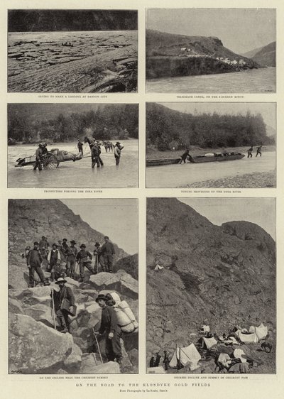 On the Road to Klondyke Gold Fields by English Photographer