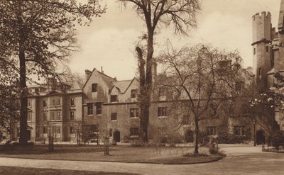 Oxford: Balliol College, the west side of the Garden Quadrangle by English Photographer