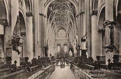 Oxford, Christchurch Cathedral, Choir East by English Photographer