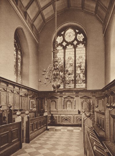 Oxford: Oriel College, The Chapel by English Photographer