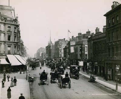 Oxford Street, London, looking east by English Photographer