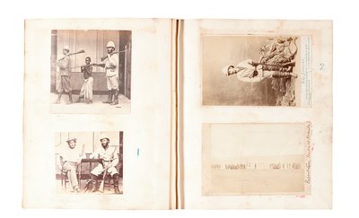 Pages from an Album Belonging to Henry Morton Stanley by English Photographer