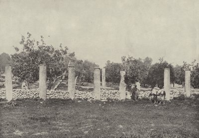 Palace of Herod, Samaria, The remains of the palace, built by Herod in honor of Augustus by English Photographer