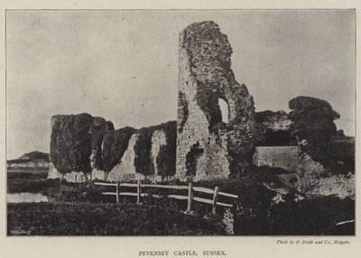 Pevensey Castle, Sussex by English Photographer
