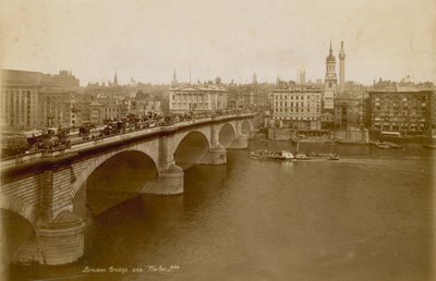 London Bridge, c. 1900 by English Photographer