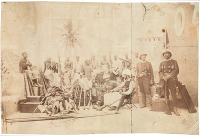 Photograph from an album belonging to Henry Morton Stanley by English Photographer