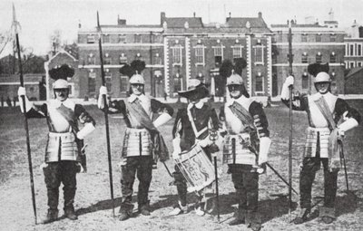 Pikemen of the Honourable Artillery Company, London by English Photographer
