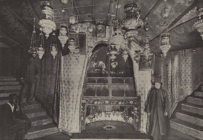 Place of the manger in the grotto by English Photographer