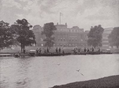 Pleasure Grounds of Buckingham Palace by English Photographer