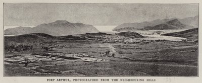 Port Arthur, Photographed from the Neighbouring Hills by English Photographer