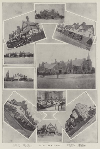Port Sunlight by English Photographer