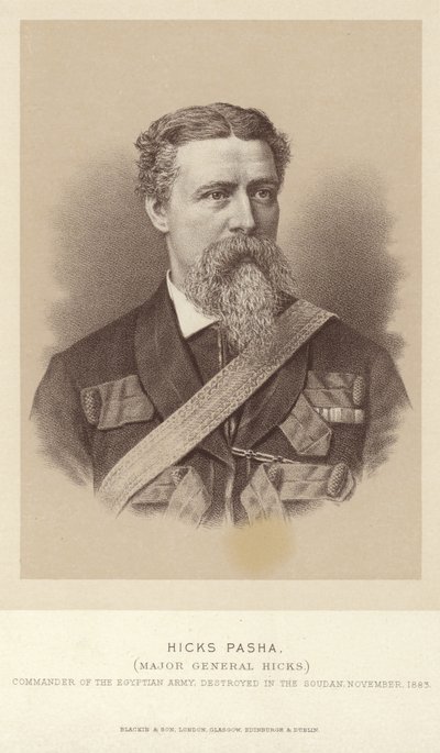 Portrait of Colonel William Hicks by English Photographer