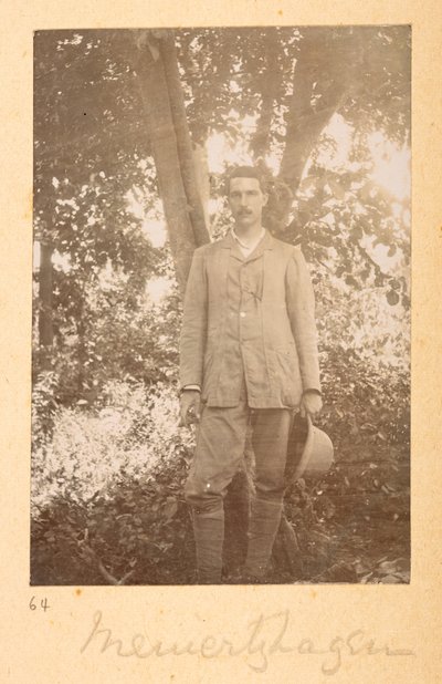Portrait of Richard Meinertzhagen by English Photographer