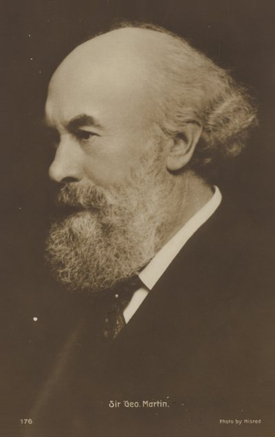 Portrait of Sir George Martin by English Photographer
