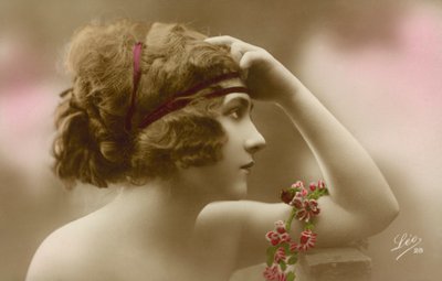 Portrait of a young woman by English Photographer