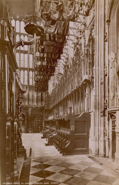 Postcard of Westminster Abbey by English Photographer