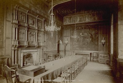 Postcard of the Jerusalem Chamber by English Photographer