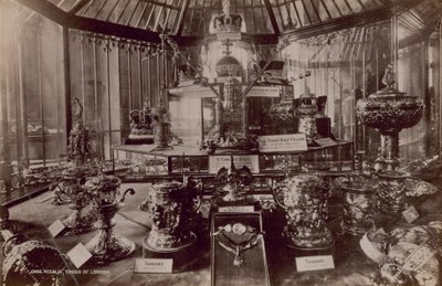 Image of Regalia in the Tower of London by English Photographer