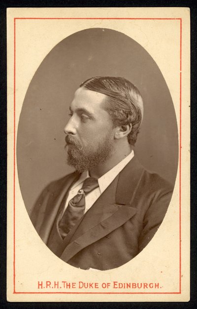 Prince Alfred, Duke of Edinburgh by English Photographer