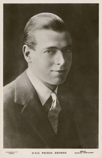 Prince George, Duke of Kent by English Photographer