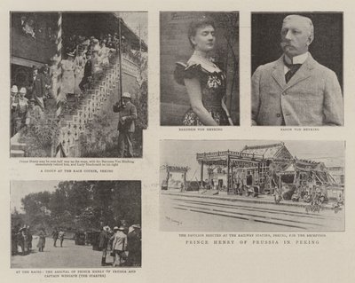 Prince Henry of Prussia in Peking by English Photographer