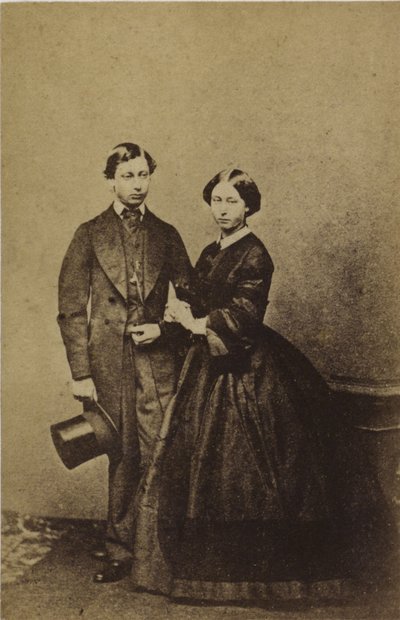 Prince of Wales and Princess Alice by English Photographer