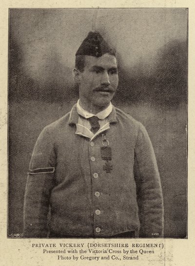 Private Vickery, Dorsetshire Regiment by English Photographer