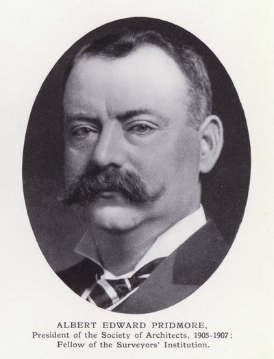 Prominent Men of London: Albert Edward Pridmore by English Photographer