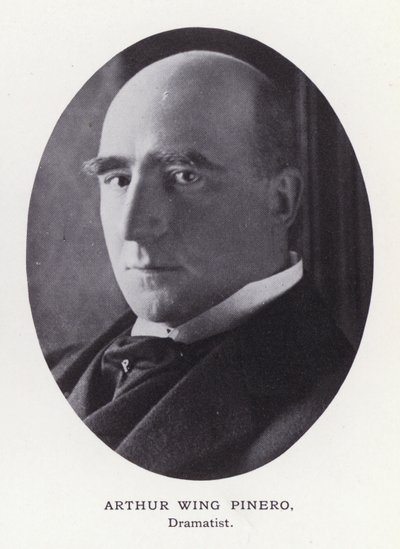 Prominent Men of London: Arthur Wing Pinero by English Photographer