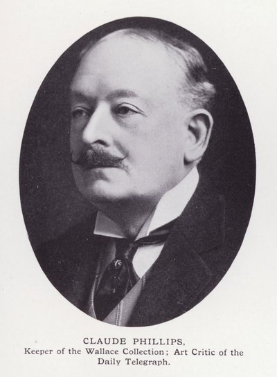 Prominent Men of London: Claude Phillips by English Photographer