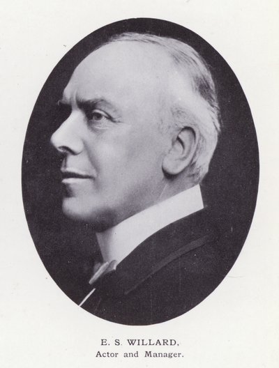 Prominent Men of London: E S Willard by English Photographer
