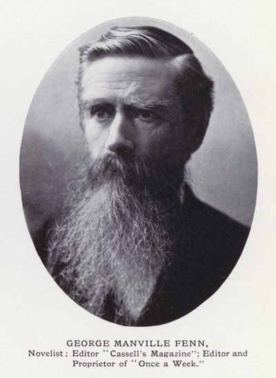 Prominent Men of London: George Manville Fenn by English Photographer