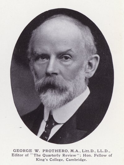 Prominent Men of London: George W Prothero by English Photographer