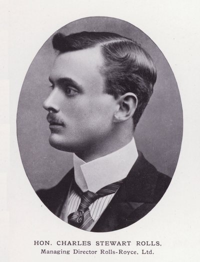 Prominent Men of London: Hon Charles Stewart Rolls by English Photographer