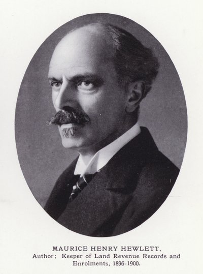 Prominent Men of London: Maurice Henry Hewlett by English Photographer