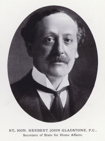 Prominent Men of London: Rt Hon Herbert John Gladstone by English Photographer