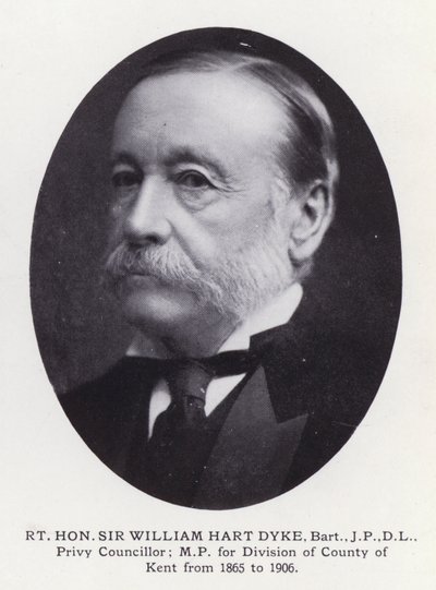 Prominent Men of London: Rt Hon Sir William Hart Dyke by English Photographer