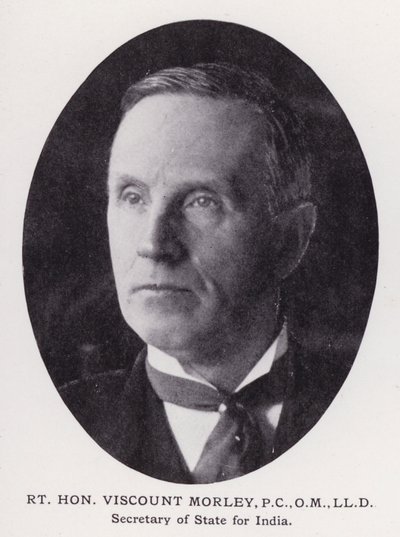 Prominent Men of London: Rt Hon Viscount Morely by English Photographer