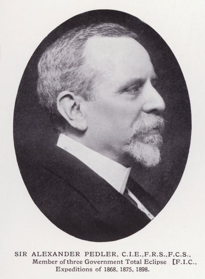 Prominent Men of London: Sir Alexander Pedler by English Photographer