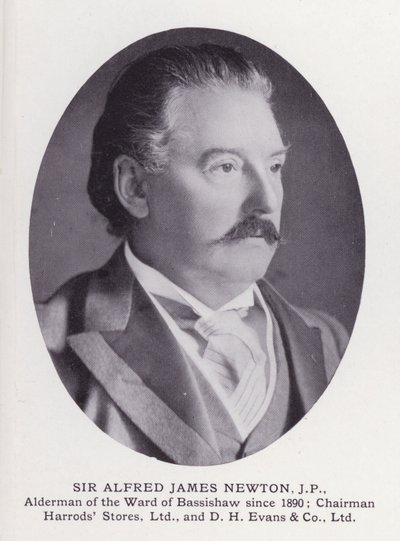 Prominent Men of London: Sir Alfred James Newton by English Photographer