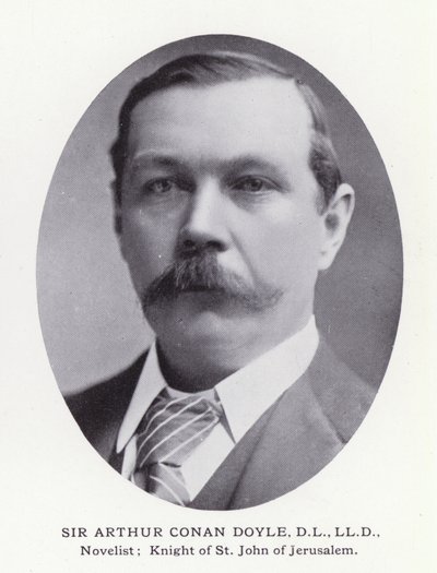 Prominent Men of London: Sir Arthur Conan Doyle by English Photographer