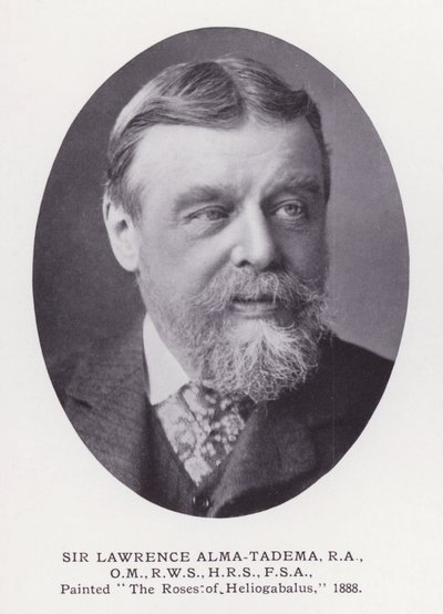Prominent Men of London: Sir Lawrence Alma-Tadema by English Photographer