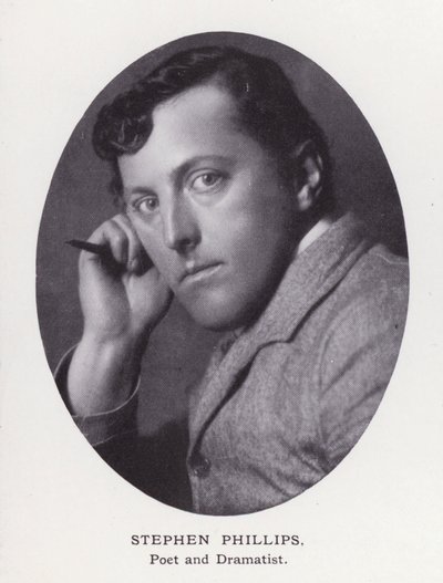 Prominent Men of London: Stephen Phillips by English Photographer